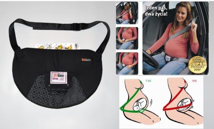 BeSafe - adapter do pasów dla kobiet w ciąży